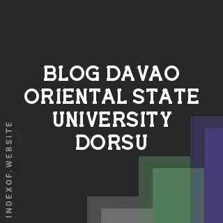 Davao Oriental State University (DOrSU) 2026: Regional Research Rankings, Campus Upgrades & February 2026 News | Logo - Indexof